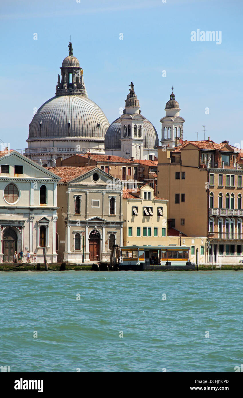 Città di Venezia, acqua, mediterraneo, acqua salata, mare, oceano mare adriatico, Foto Stock