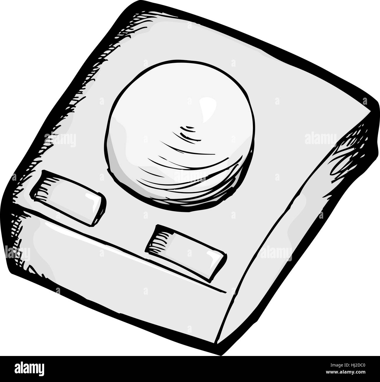 Controller, unico, isolato, antichi, vuoto, europeo, caucasico vintage, Foto Stock