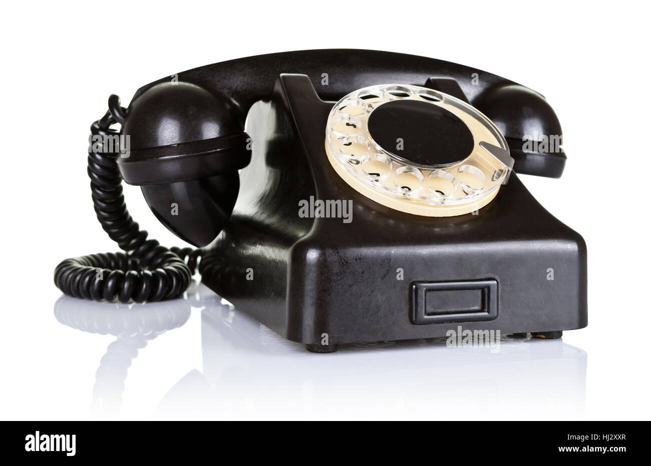 Telefono, telefono, chiamata, rotante, vecchio, destinatario, ricevitore, Classic, Classic, Foto Stock