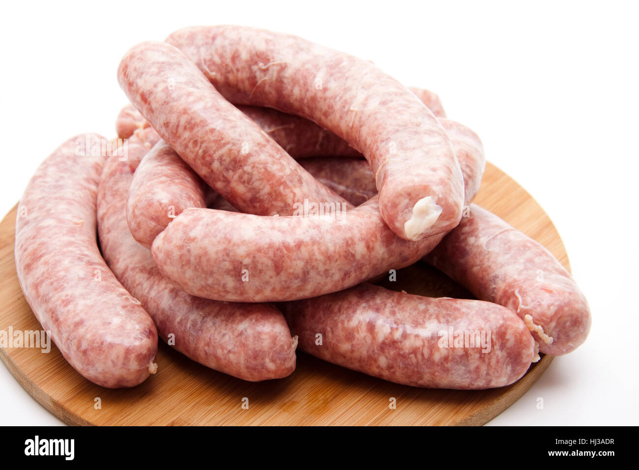 bratwurst di Grobe Foto Stock