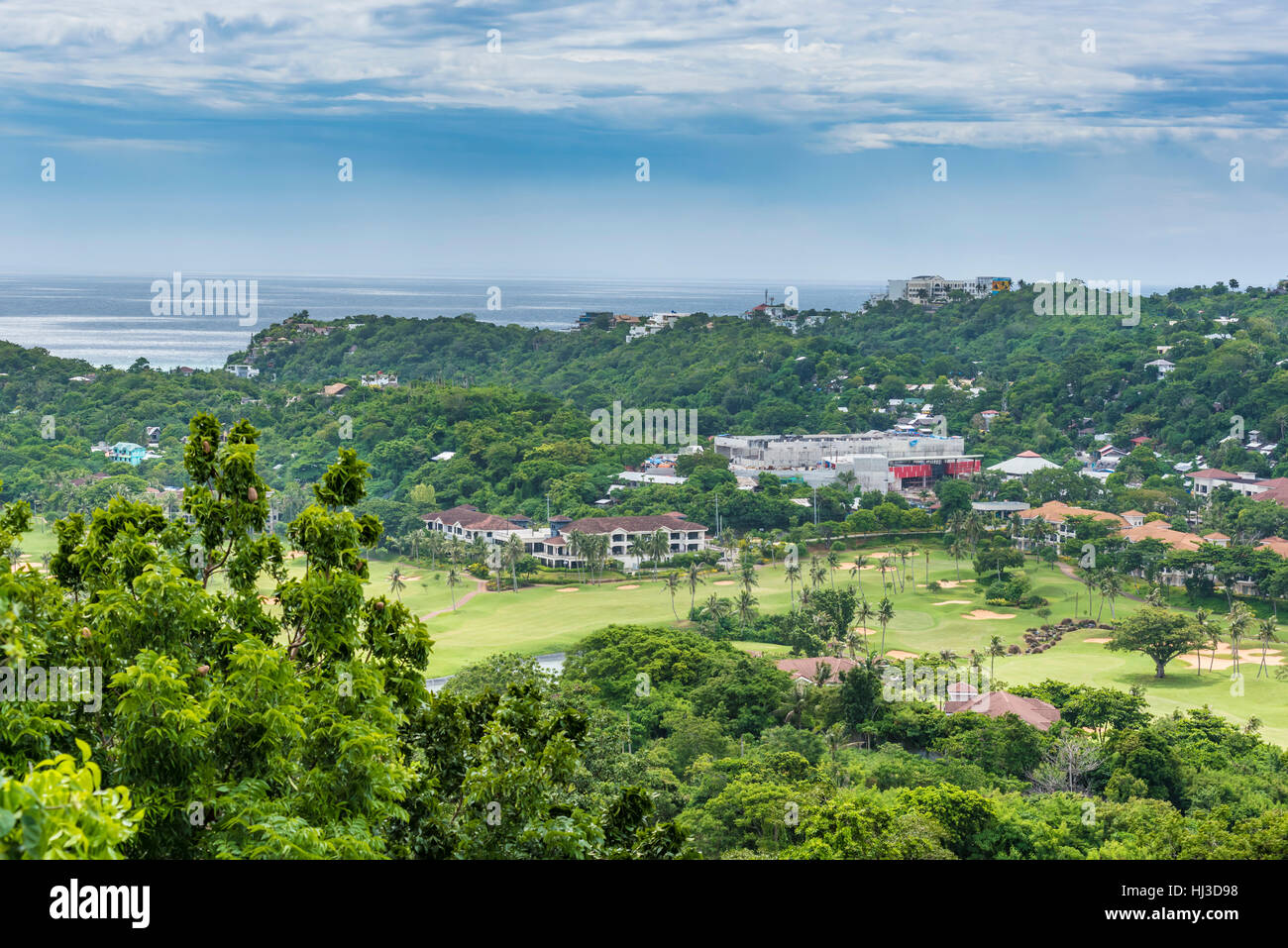 Vista di Boracay - Filippine Foto Stock