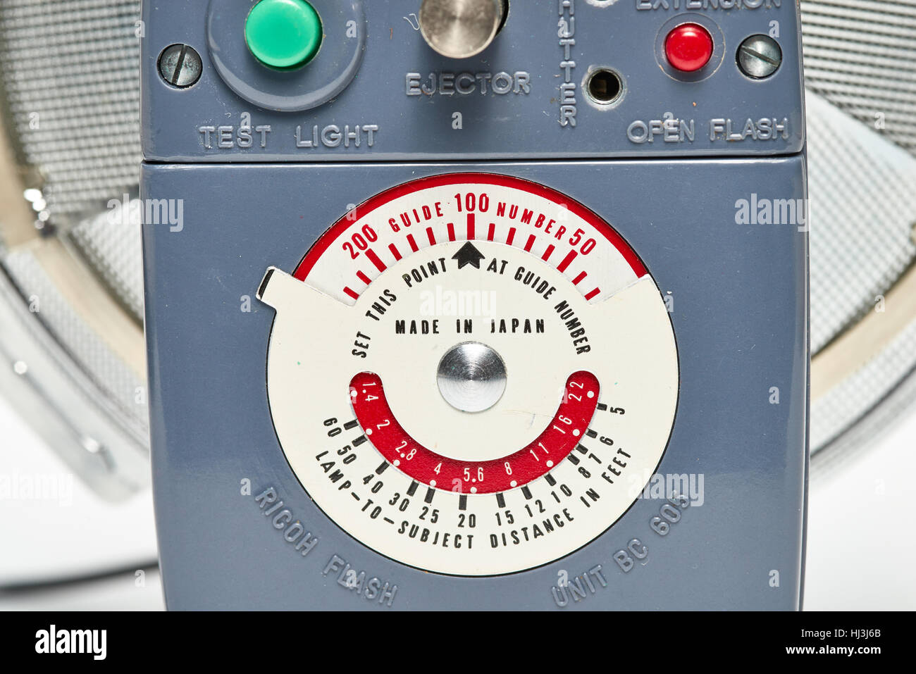 Lampada flash Ricoh Foto Stock