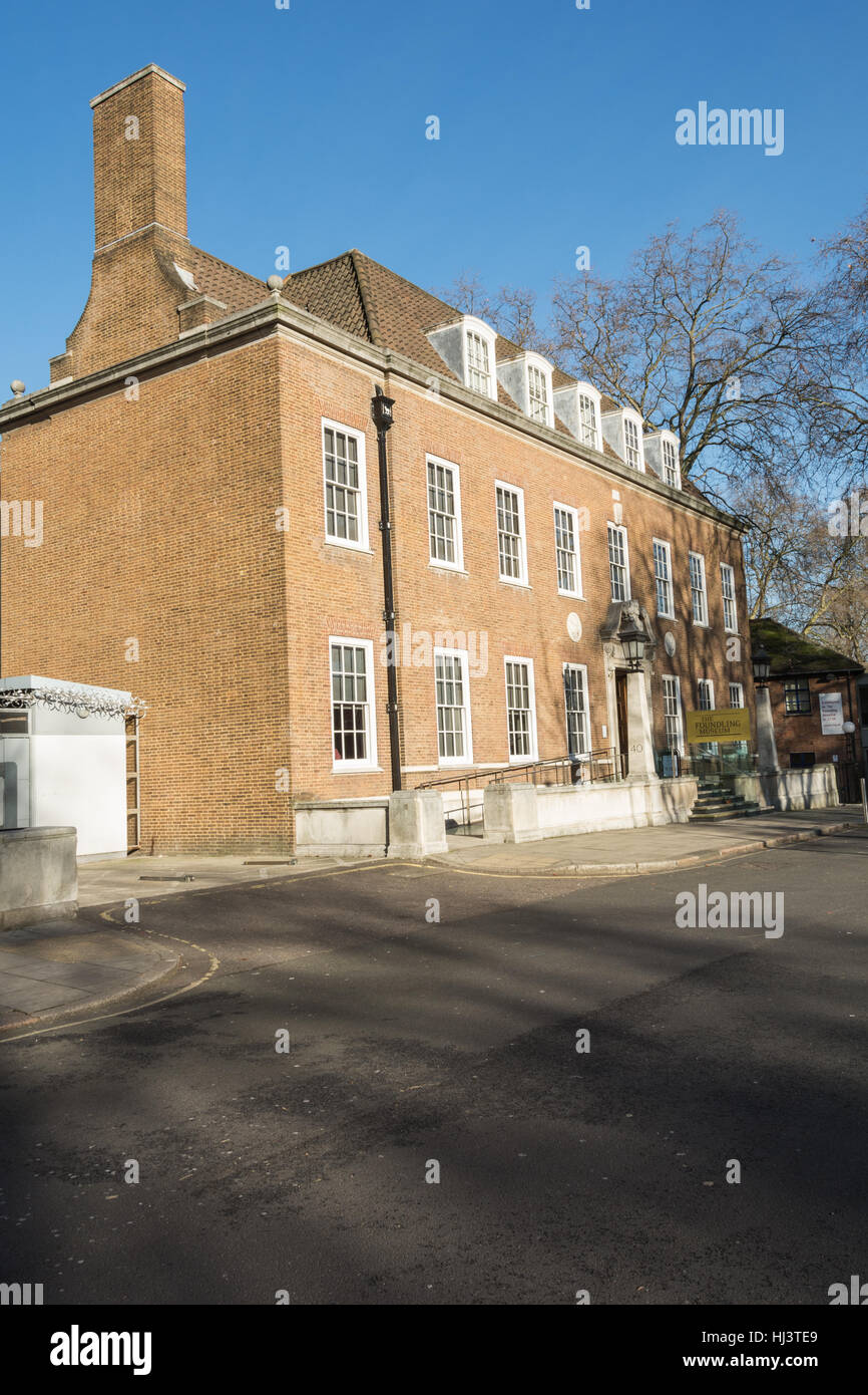 Il Foundling Museum a Bloomsbury, London, England, Regno Unito Foto Stock