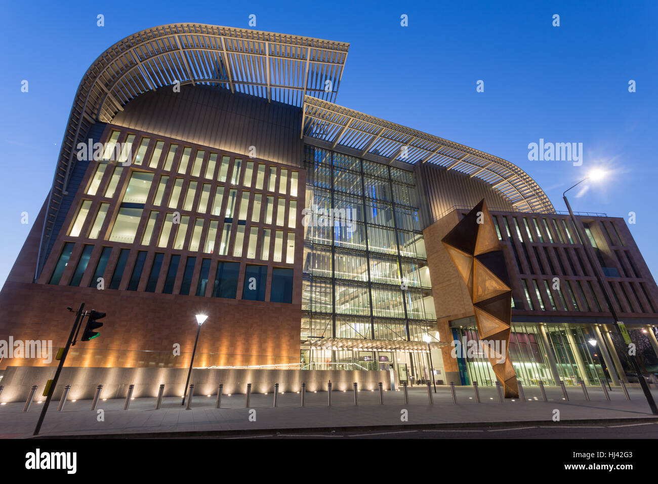 Francis Crick Institute, Camden, London, Regno Unito Foto Stock