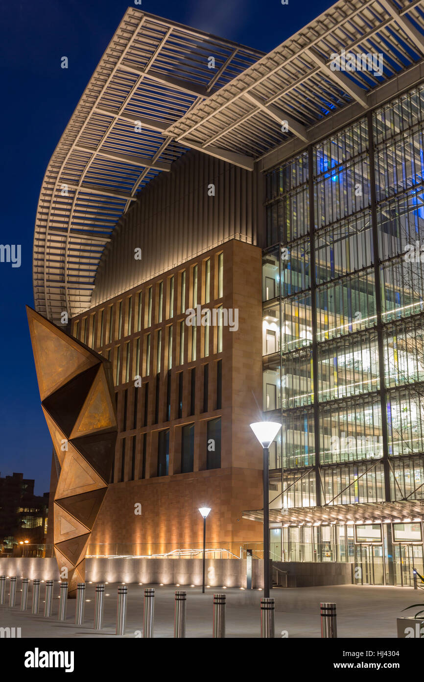 Francis Crick Institute, Camden, London, Regno Unito Foto Stock