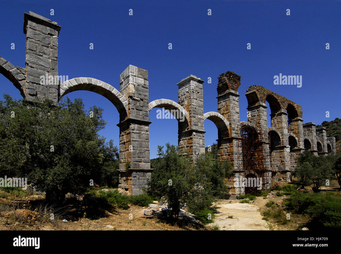 Blu, storico, Grecia, acqua, mediterraneo, acqua salata, mare oceano, dell'acqua Foto Stock
