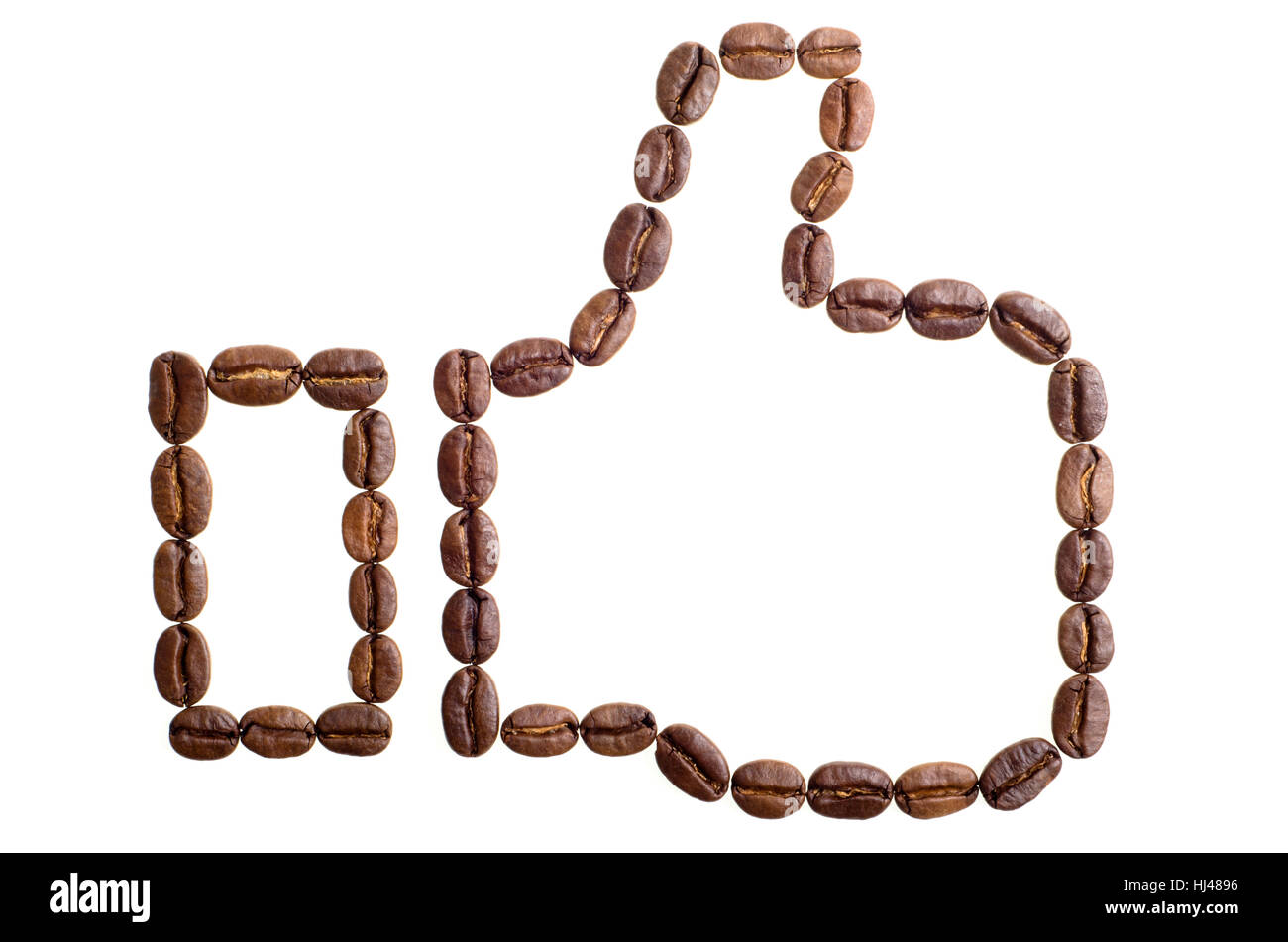 Mi piace il caffè Foto Stock