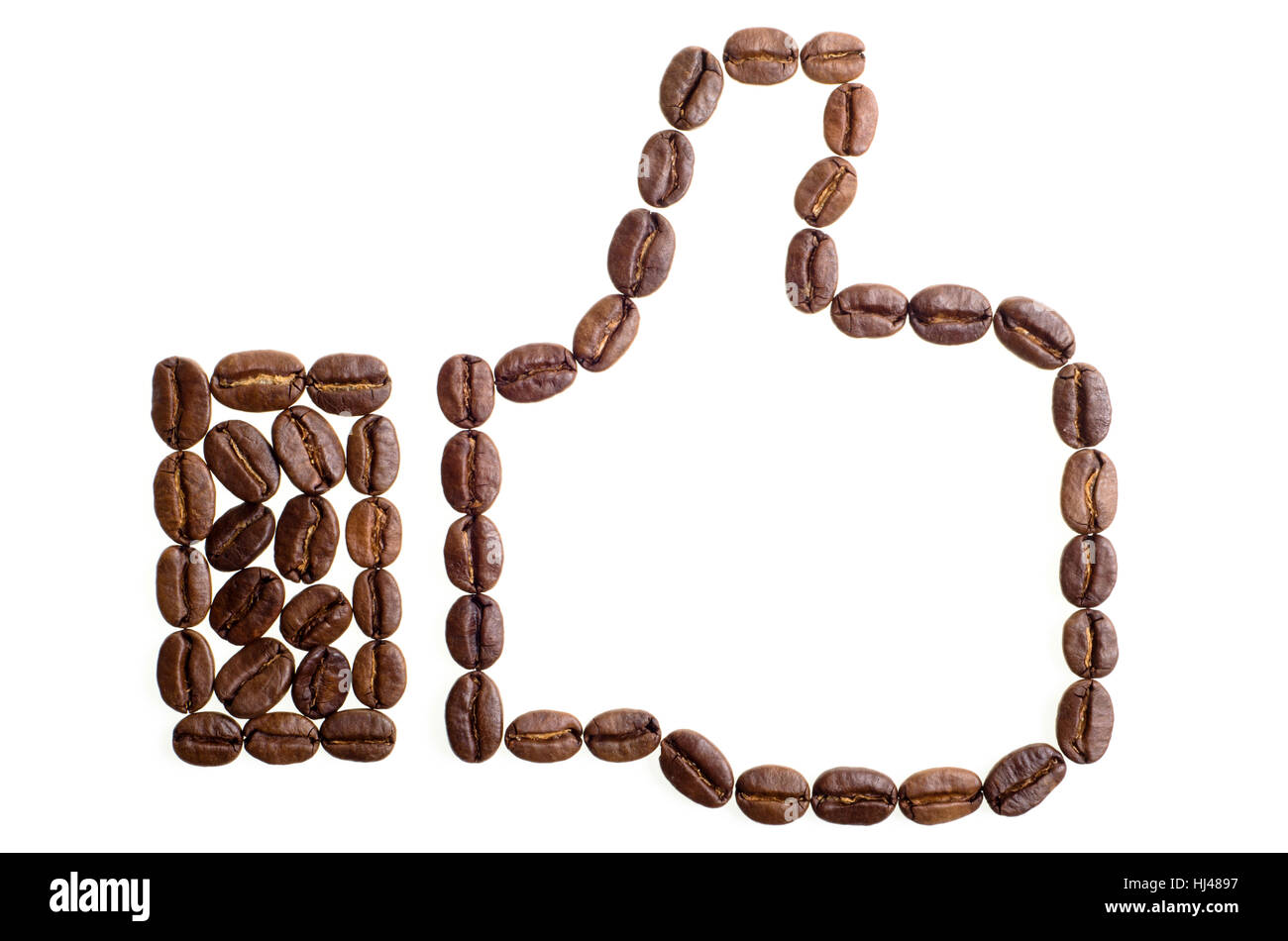 Mi piace il caffè Foto Stock