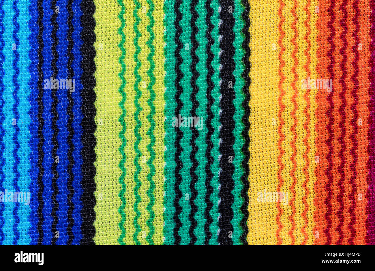 Close up serape colorati per il Cinco de Mayo il concetto di vacanza. Foto Stock