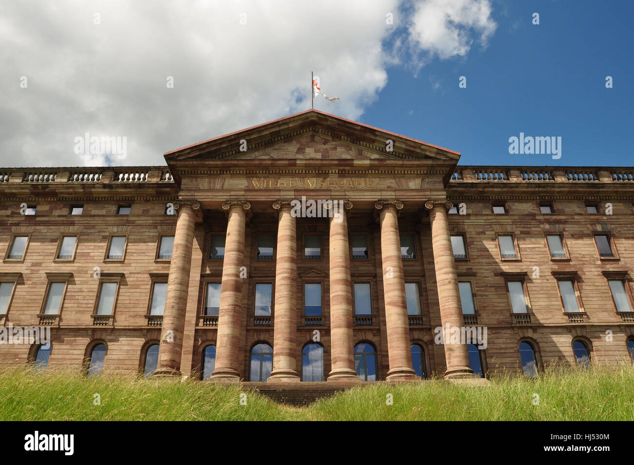 Museo, raccolta di antichità, chateau, Castello, parco, verde, marrone, marrone, Foto Stock