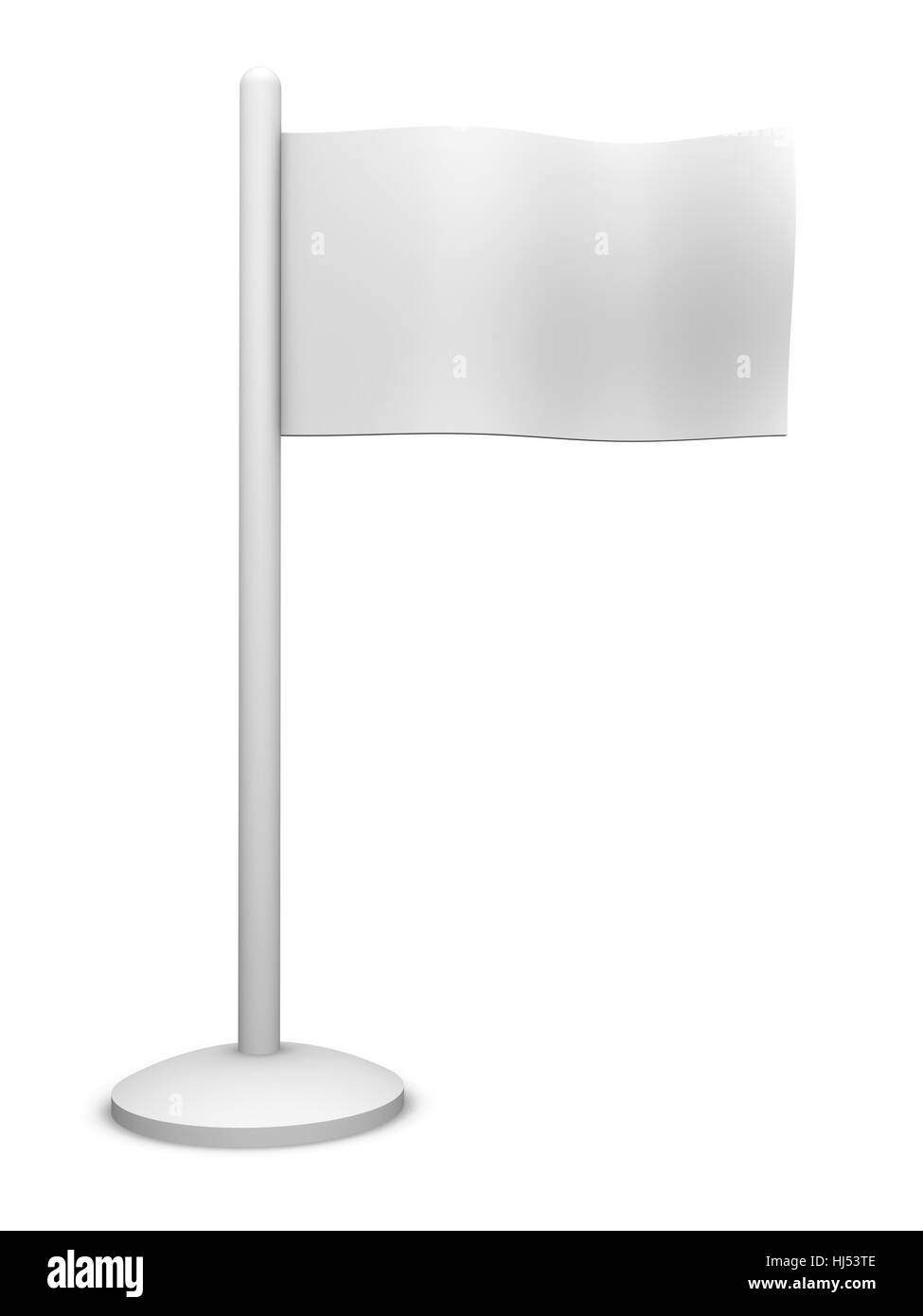 Isolato, grafica, illustrazione, bandiera, polo, tenere premuto, tessile, colonna, banner, Foto Stock
