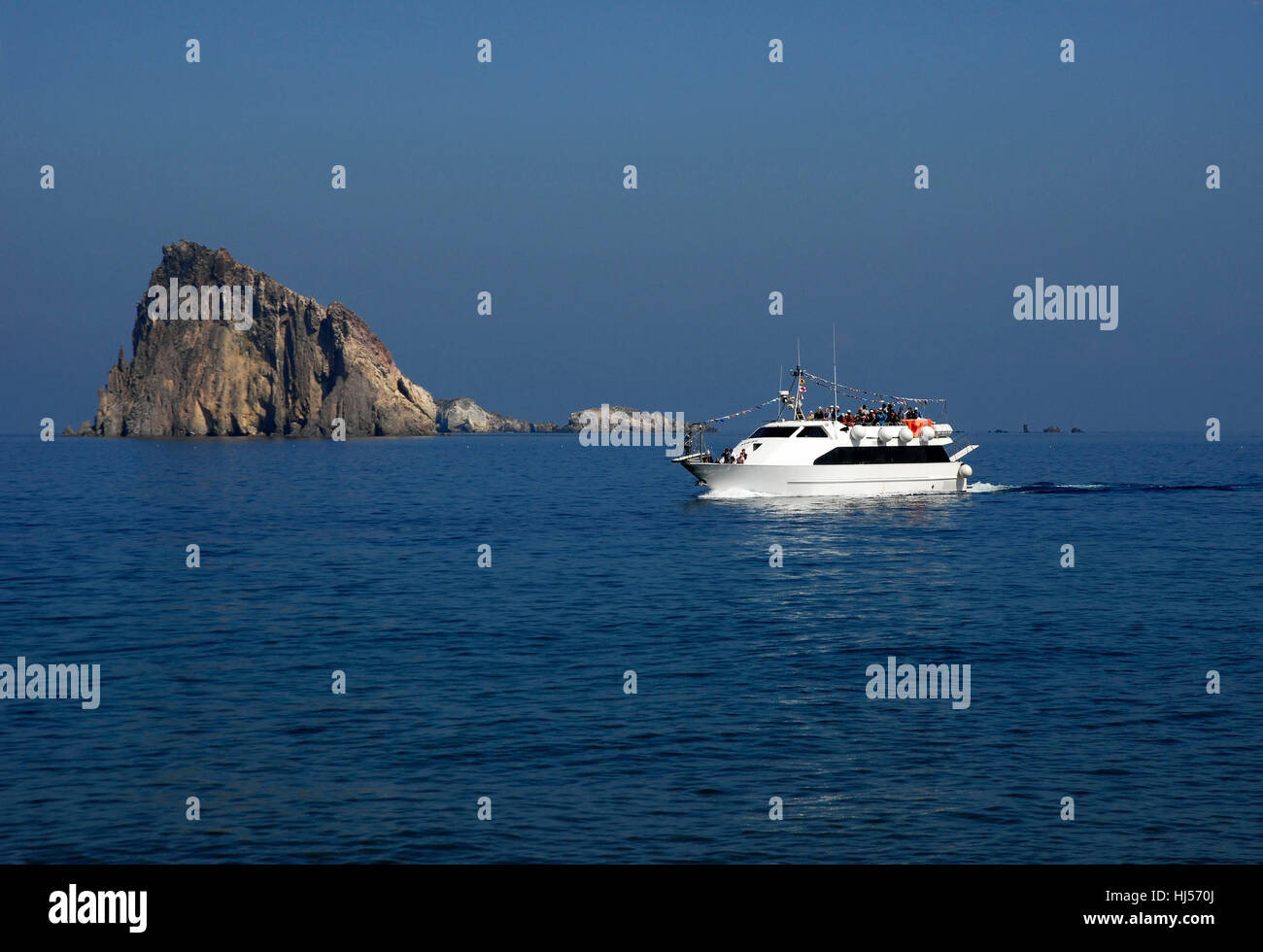 Turismo, isole, viaggio di andata e ritorno, barca a vela, barca a vela, barca a remi, barca, Foto Stock