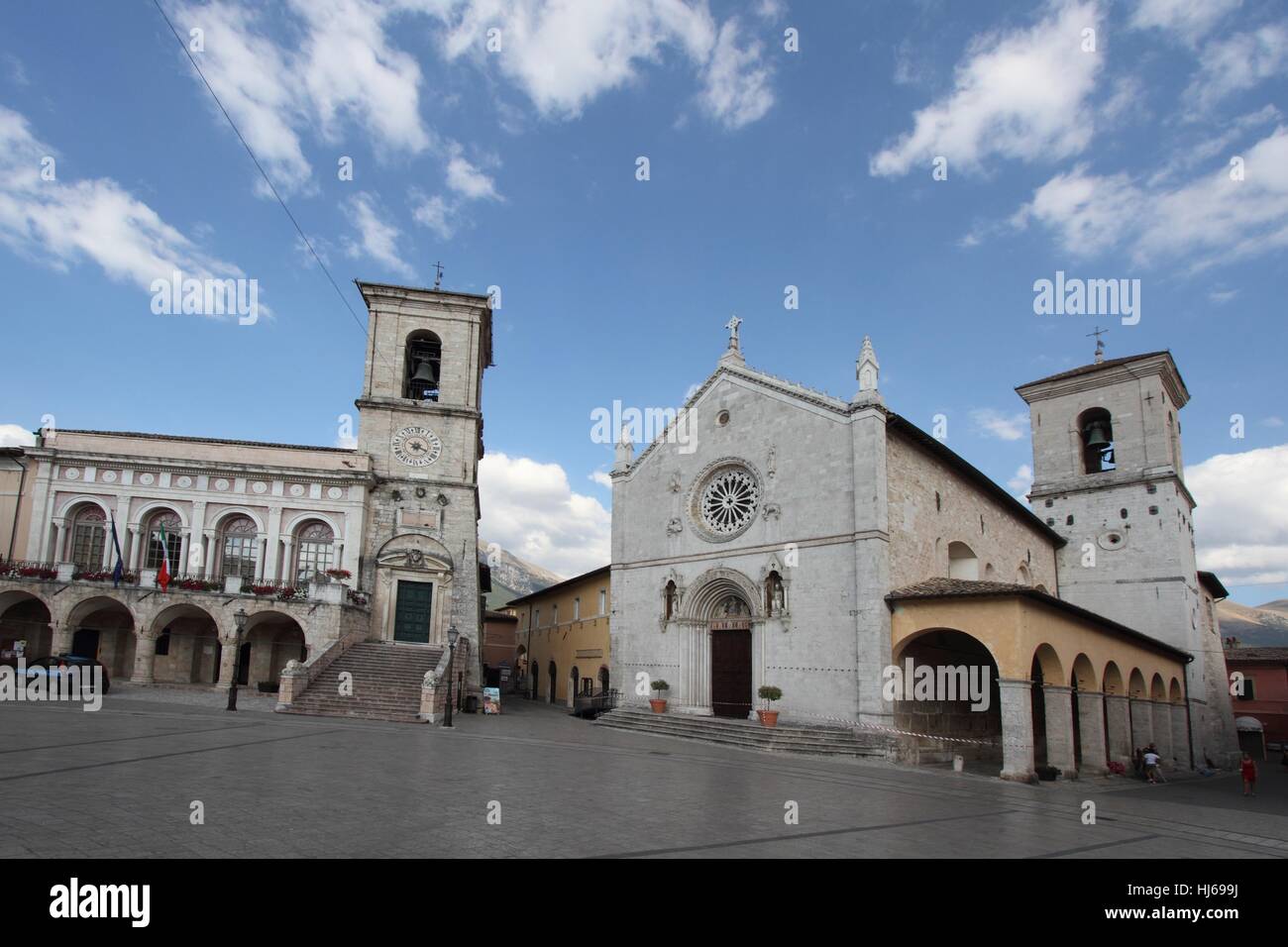 Norcia Foto Stock