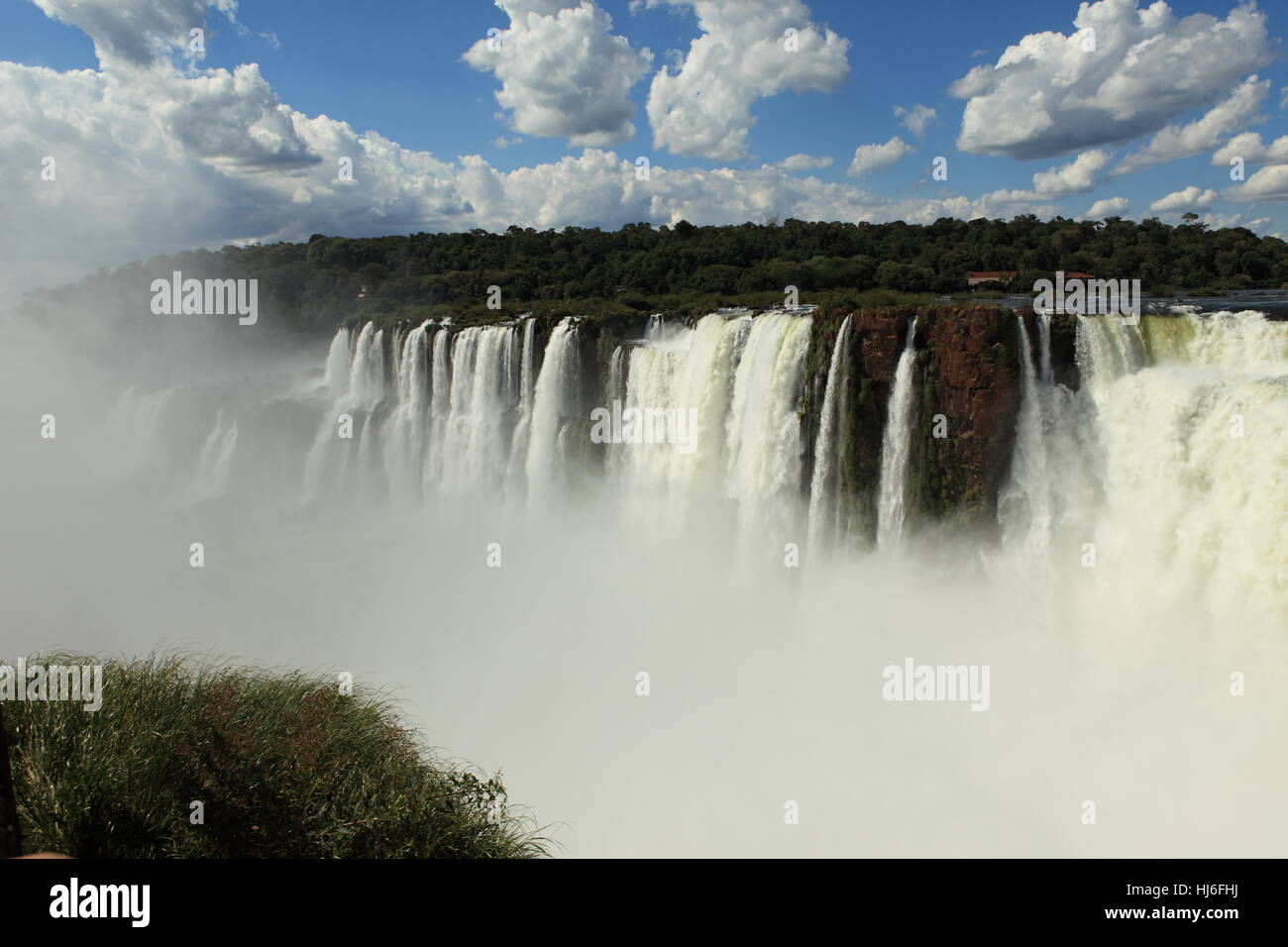 La nebbia, cascata, argentina, rainbow, Brasile, Sud America, parco, cielo, Foto Stock