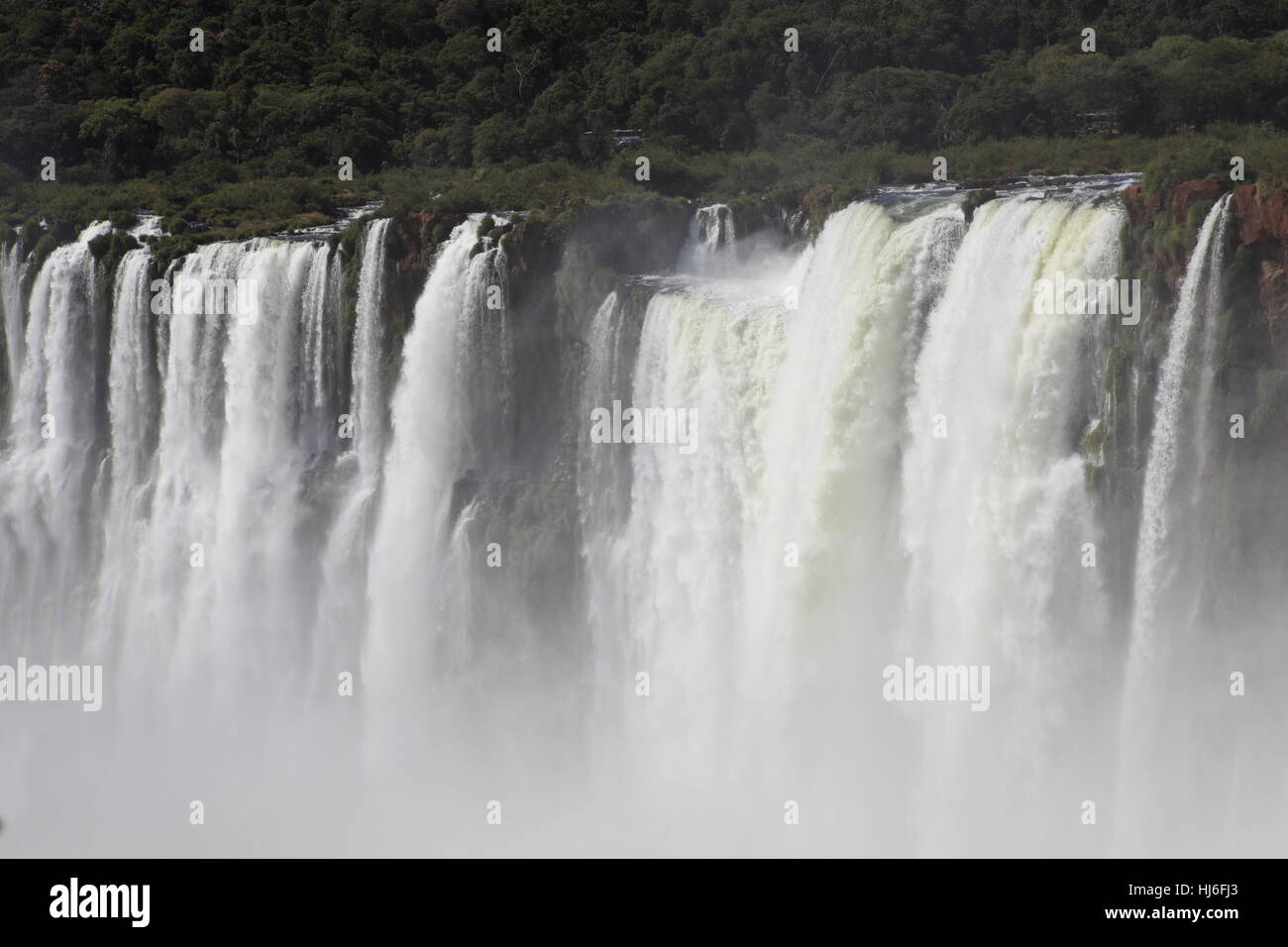 Cascate di Iguazu Foto Stock