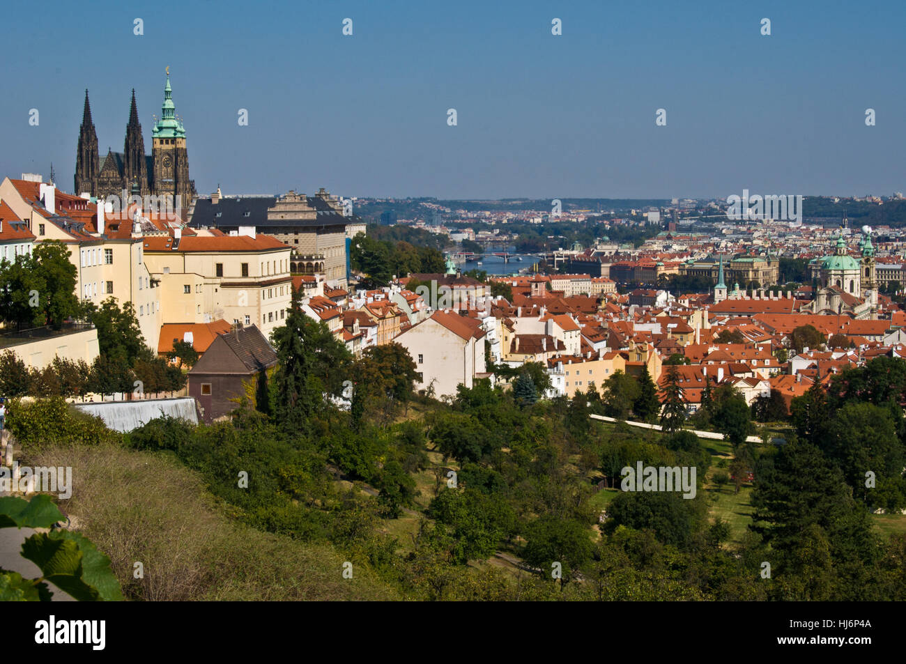 Viaggi, città, cultura, cattedrale, Europa, Praga, tradizionale, vista, Foto Stock