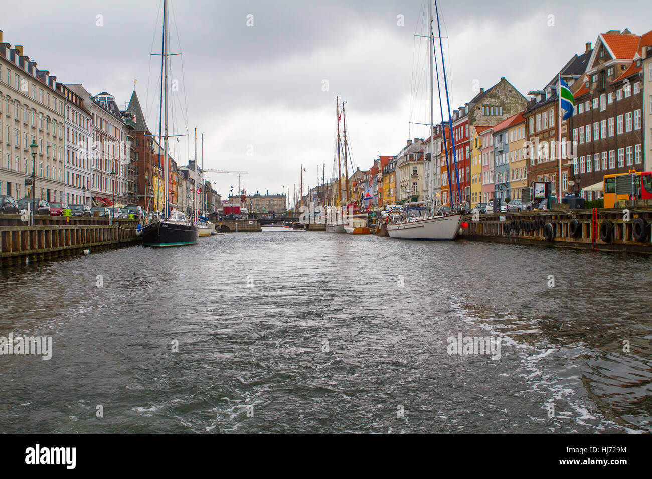 Città, Porto, capitale, viaggio di andata e ritorno, porti, Scandinavia, Copenaghen, Foto Stock