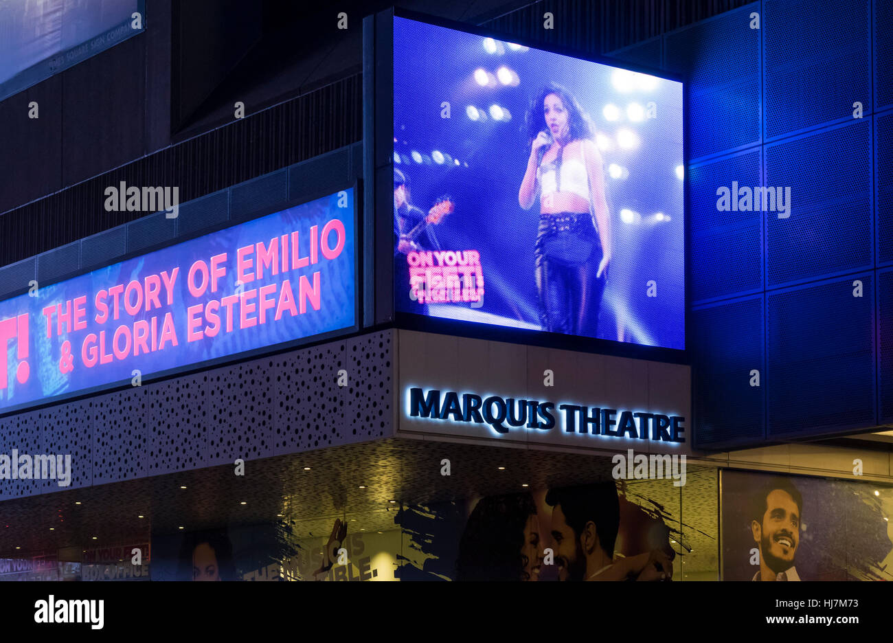 In piedi! La storia di Emilio e Gloria Estefan Foto Stock