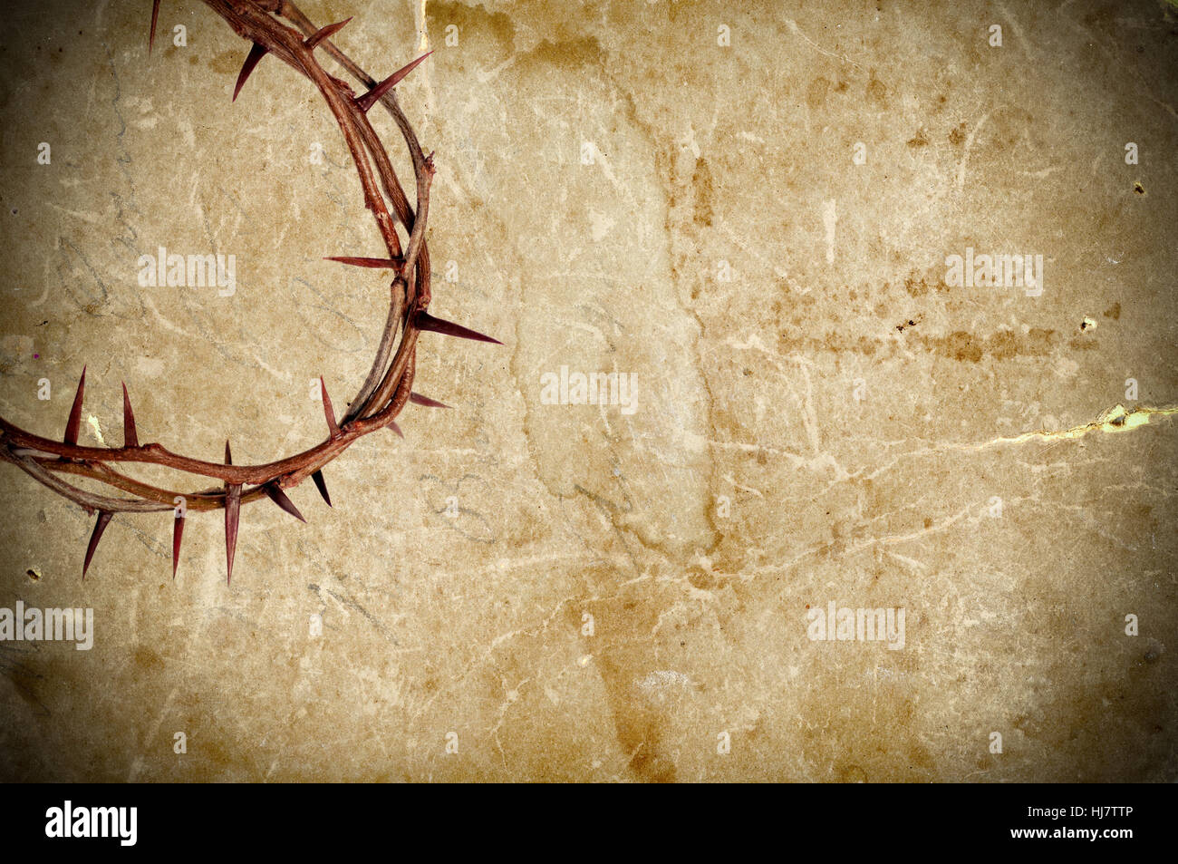Religiosi, isolato, legno antico, marrone, marrone, brunette, ruvida, vuoto, Foto Stock