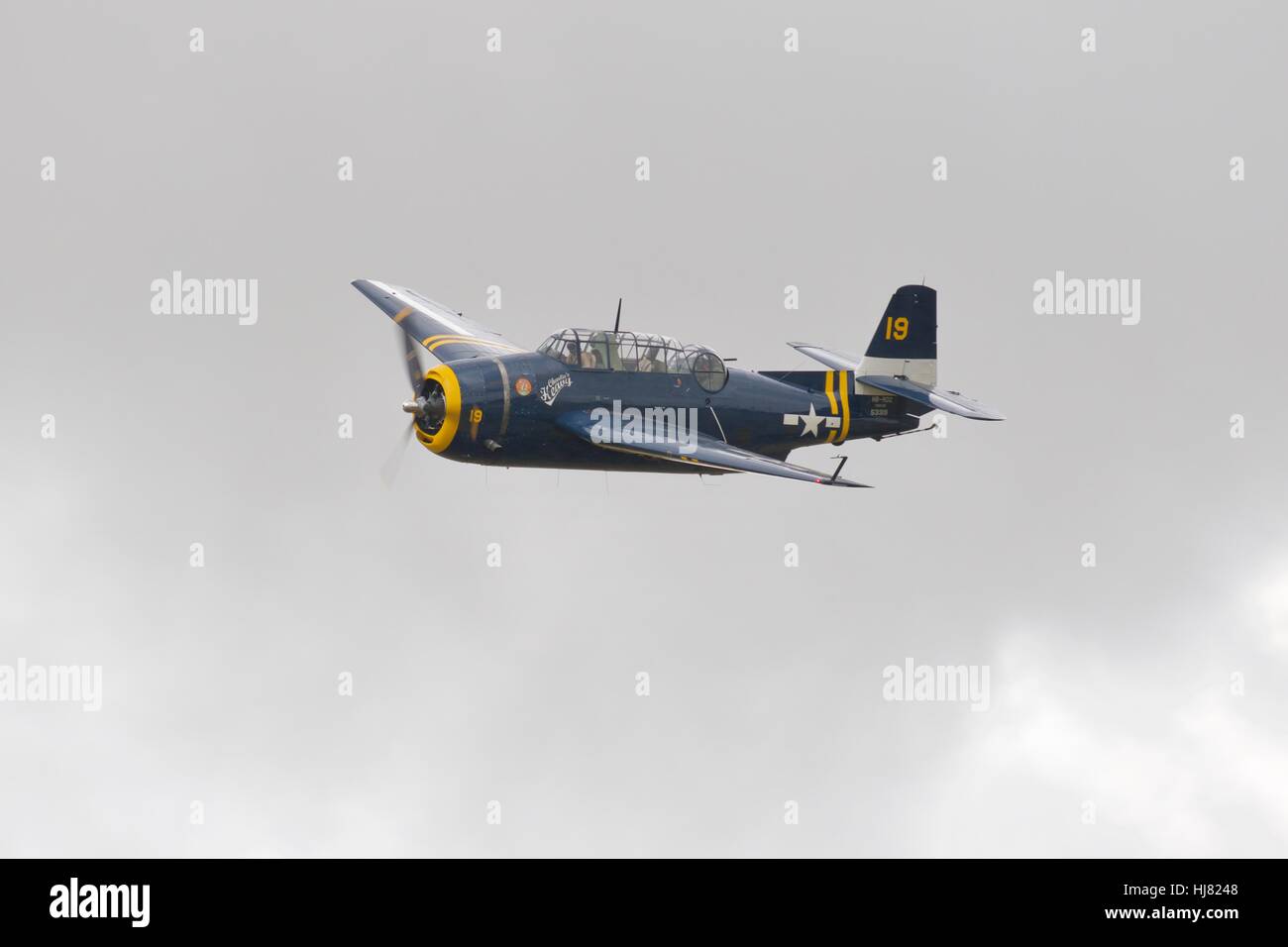 US Navy Grumman TBF Avenger Foto Stock