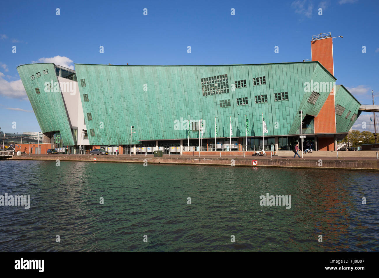 NEMO Science Museum, nuova metropoli, tecnologia Museum di Amsterdam, Olanda, Paesi Bassi Foto Stock