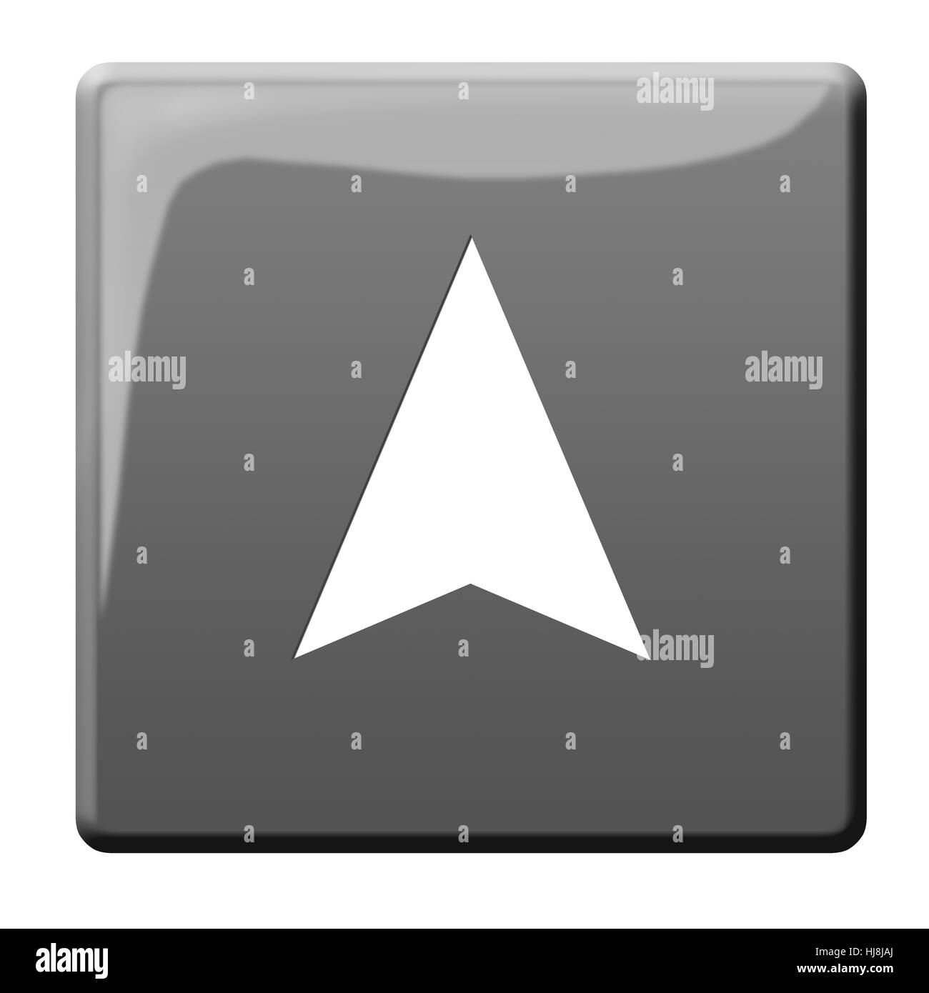 Direzione, pulsante di navigazione, navigare, pittogramma, simbolo, il pittogramma, commercio Foto Stock