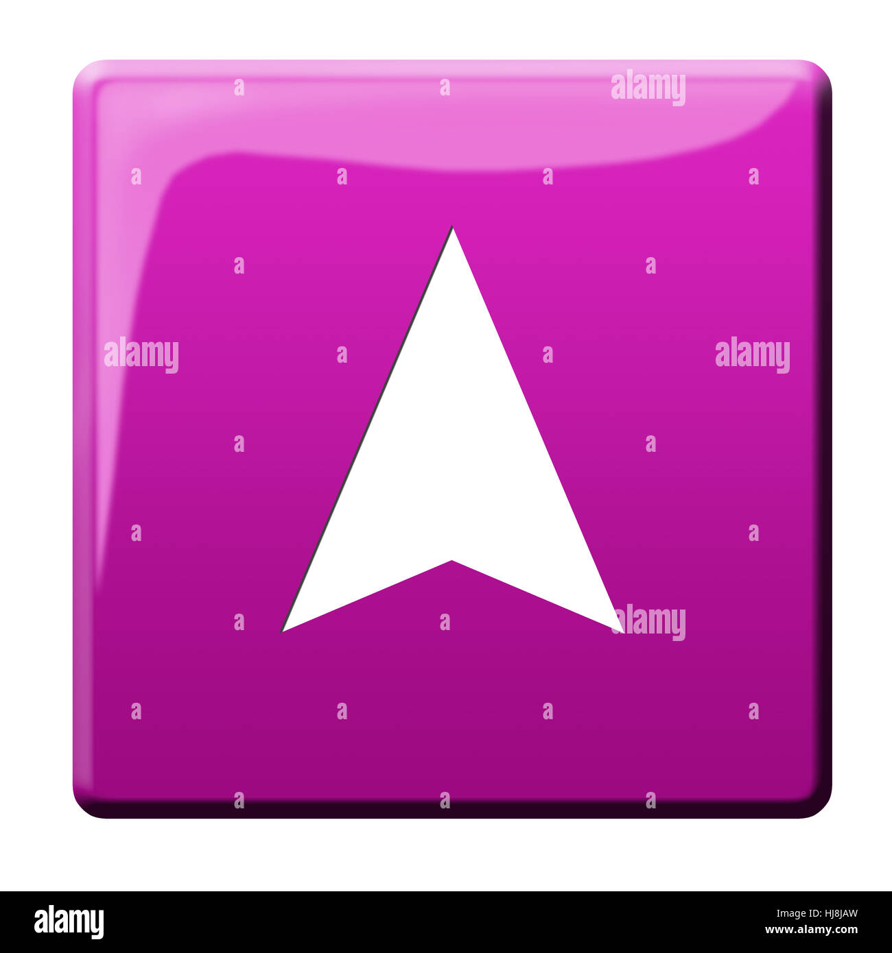 Direzione, pulsante di navigazione, navigare, pittogramma, simbolo, il pittogramma, commercio Foto Stock