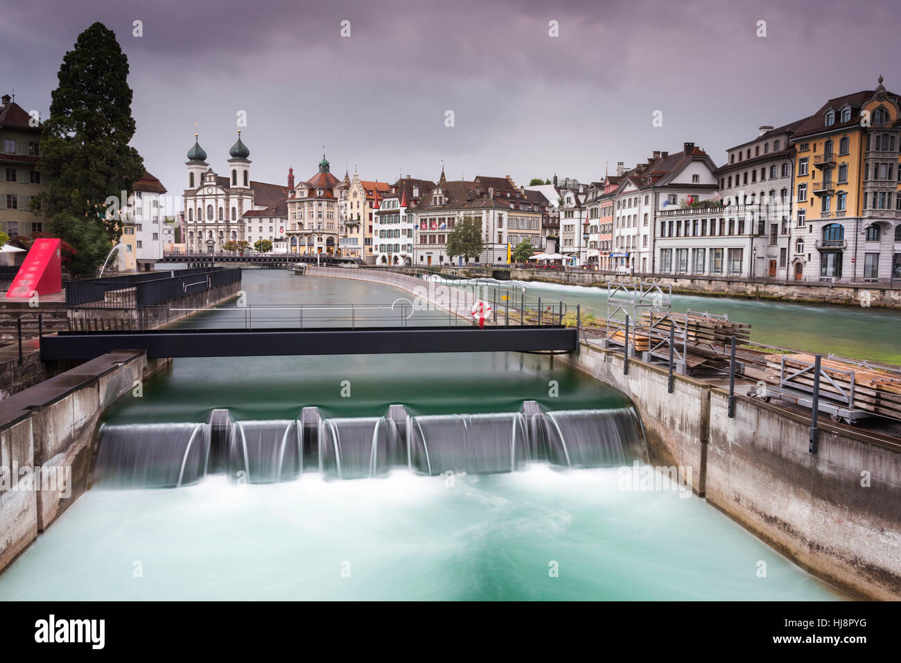 Cityscape, Lucerna, Svizzera Foto Stock