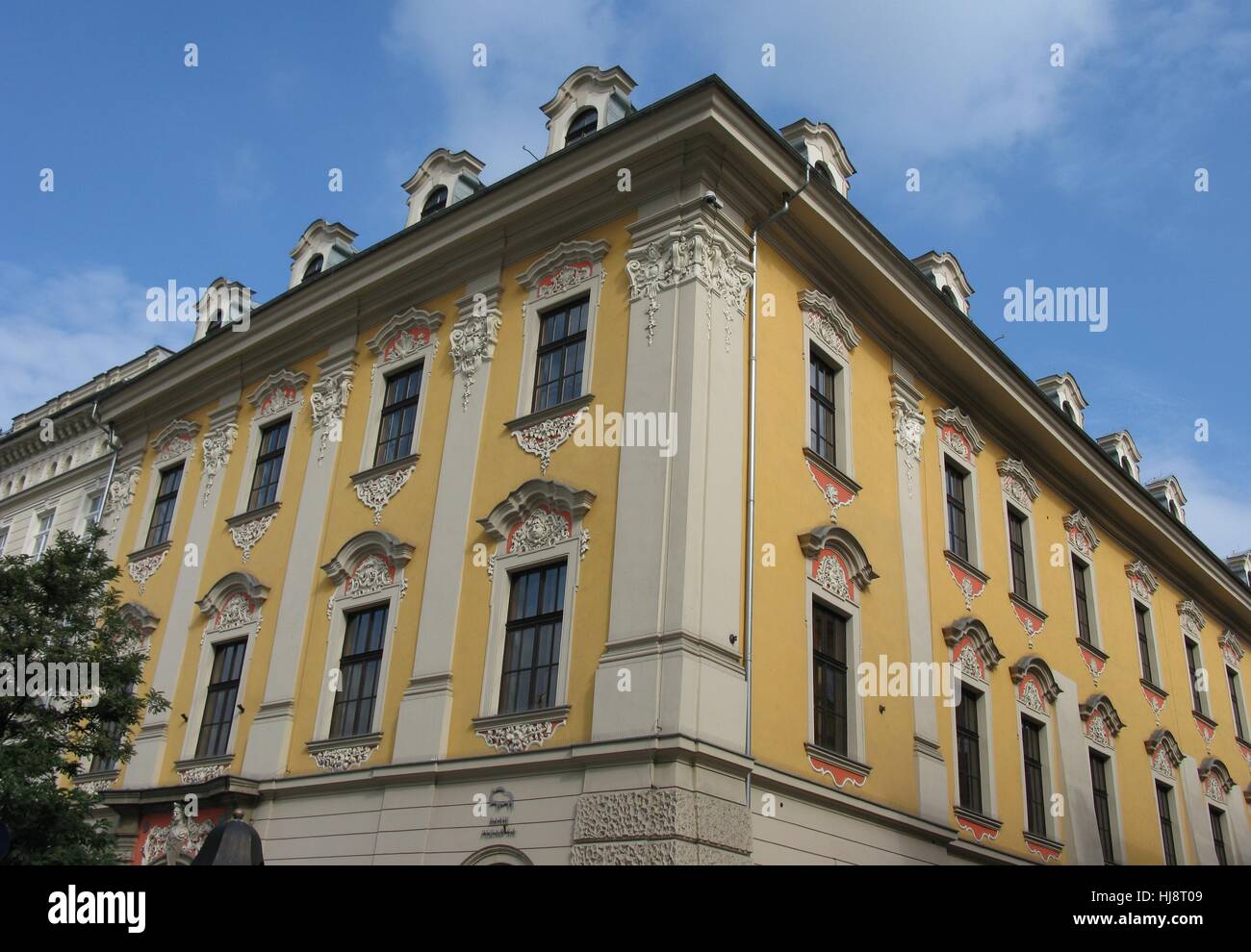 Architettura in krakw Foto Stock