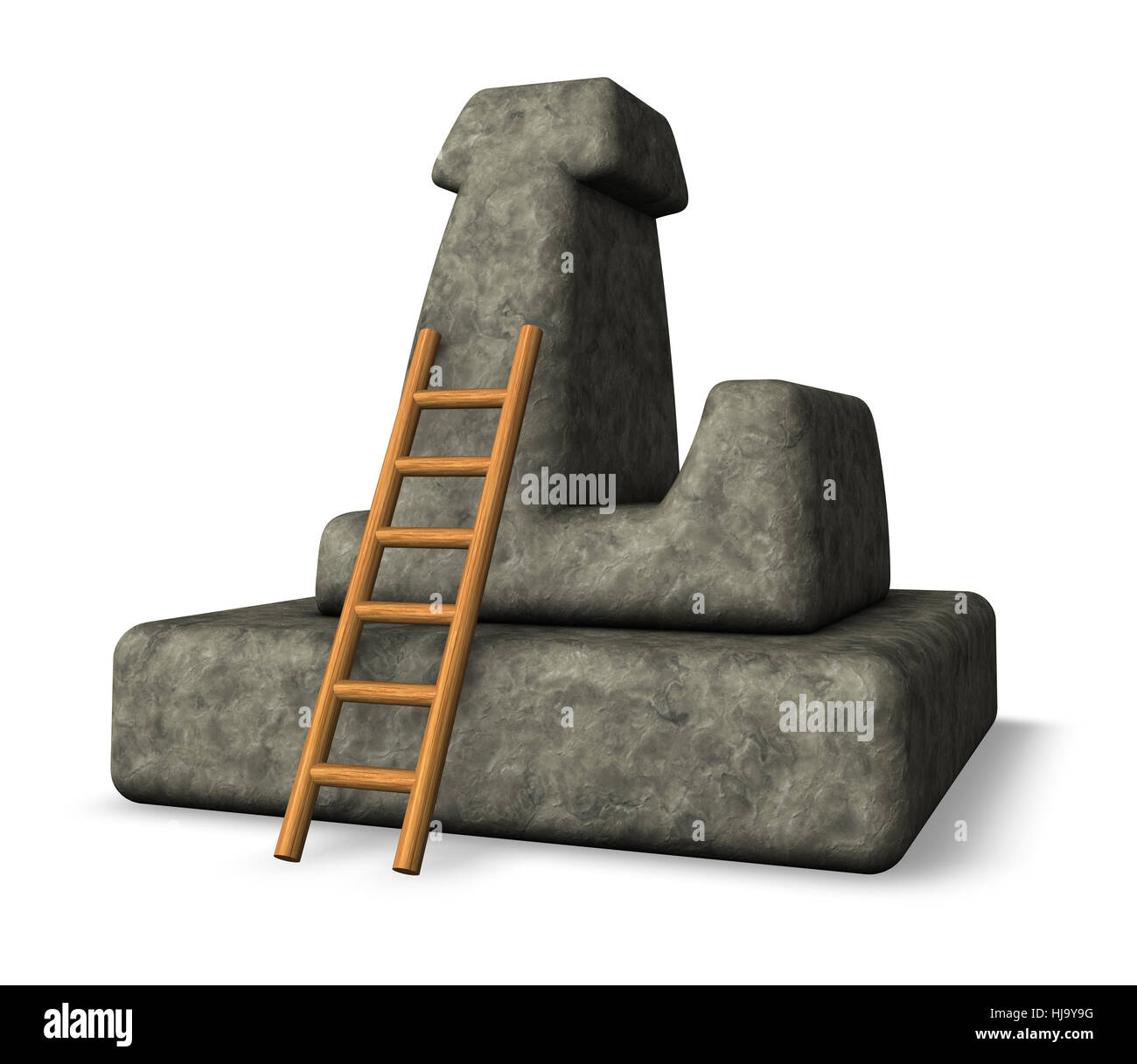 Segno, segnale, un monumento di pietra, la scrittura, font tipografici, illustrazione, imparare, Foto Stock