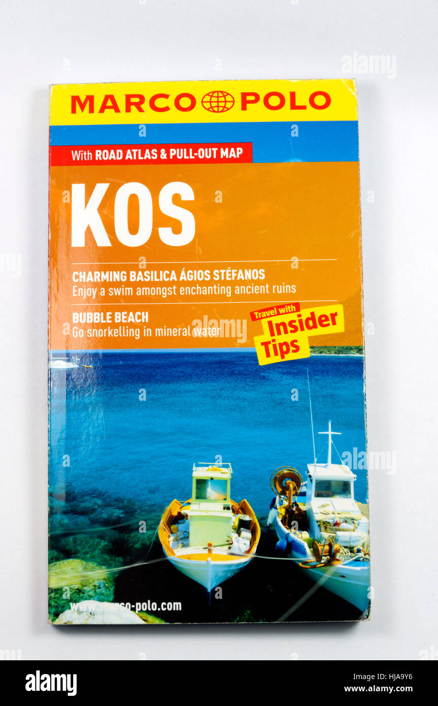 Guida per l'isola greca di Kos. Foto Stock