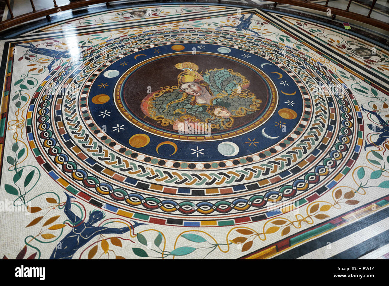 Pavimento a mosaico in Vaticano basilica di San Pietro Foto stock - Alamy