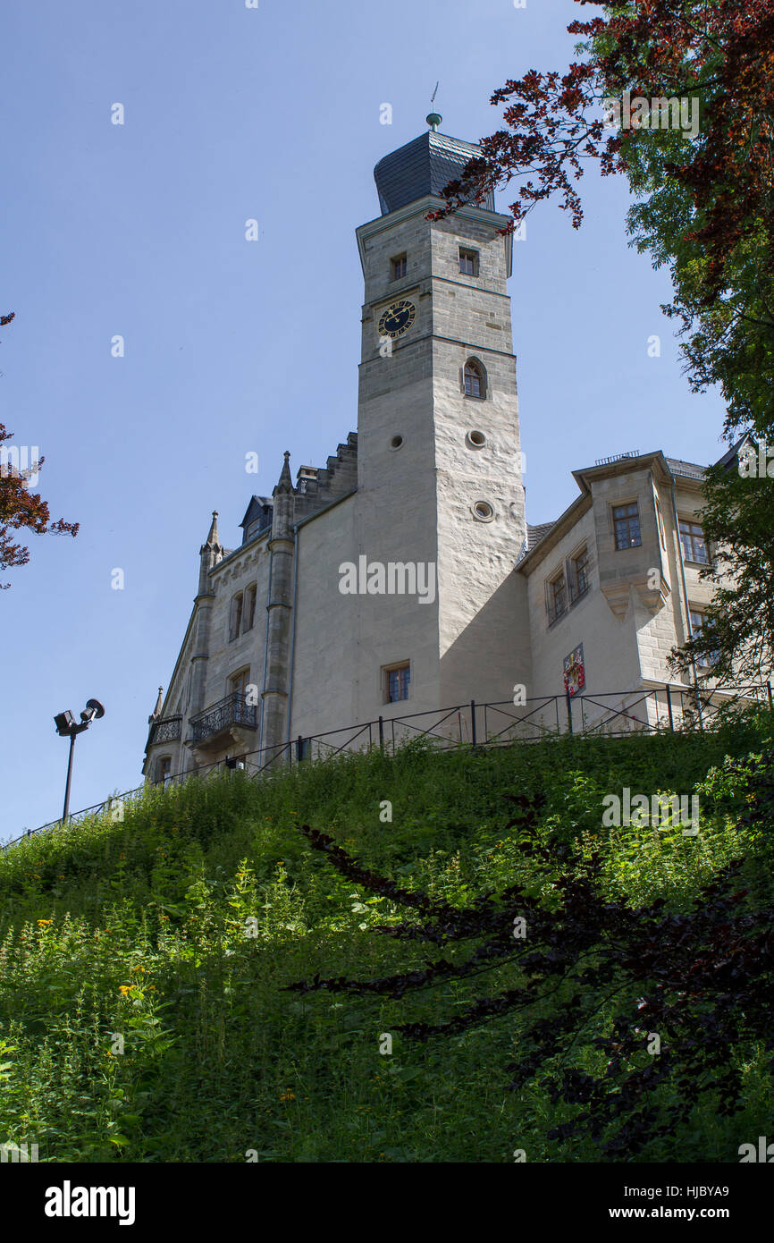 Storia,Baviera,Sassonia,chateau,castle,franchi,callenberg,coburg,oberfranken,gotha Foto Stock