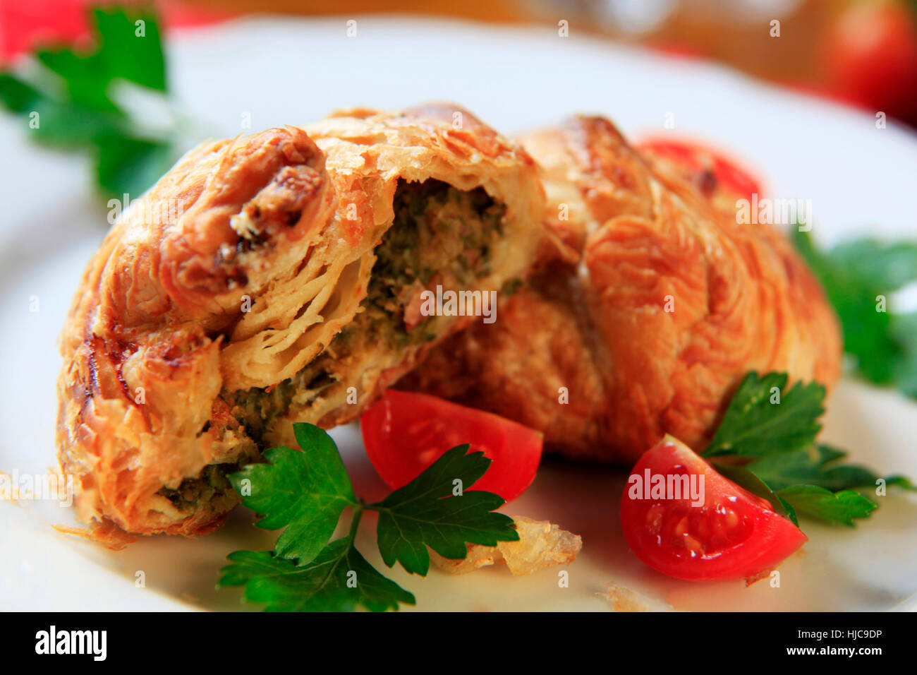 Salato di pomodoro Foto Stock