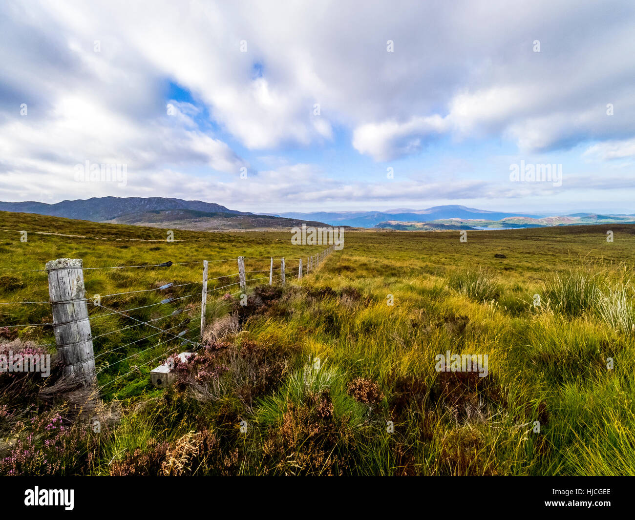 Highlands della Scozia vicino a Inverness Foto Stock