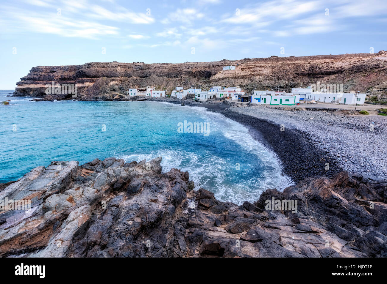Puertito de los Molinos, Fuerteventura, Isole Canarie, Spagna Foto Stock