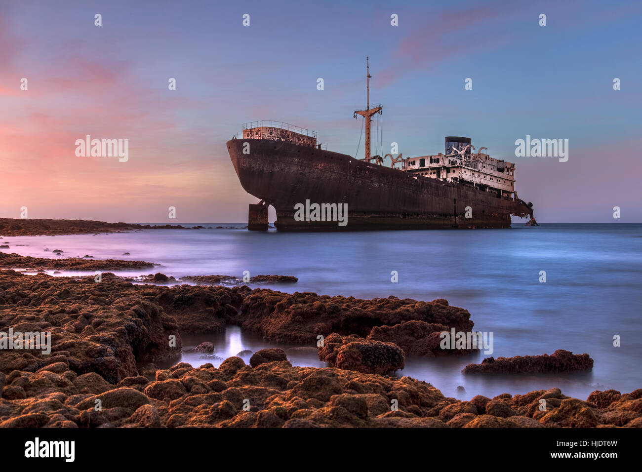 Naufragio,Temple Hall,Arrecife,Lanzarote,isole Canarie,Spagna Foto Stock