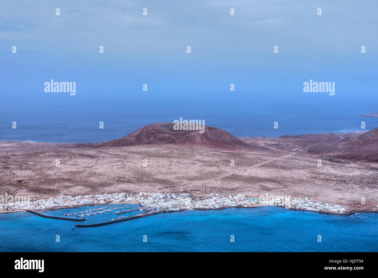 Mirador del Rio, Graciosa, Lanzarote, Isole Canarie, Spagna Foto Stock