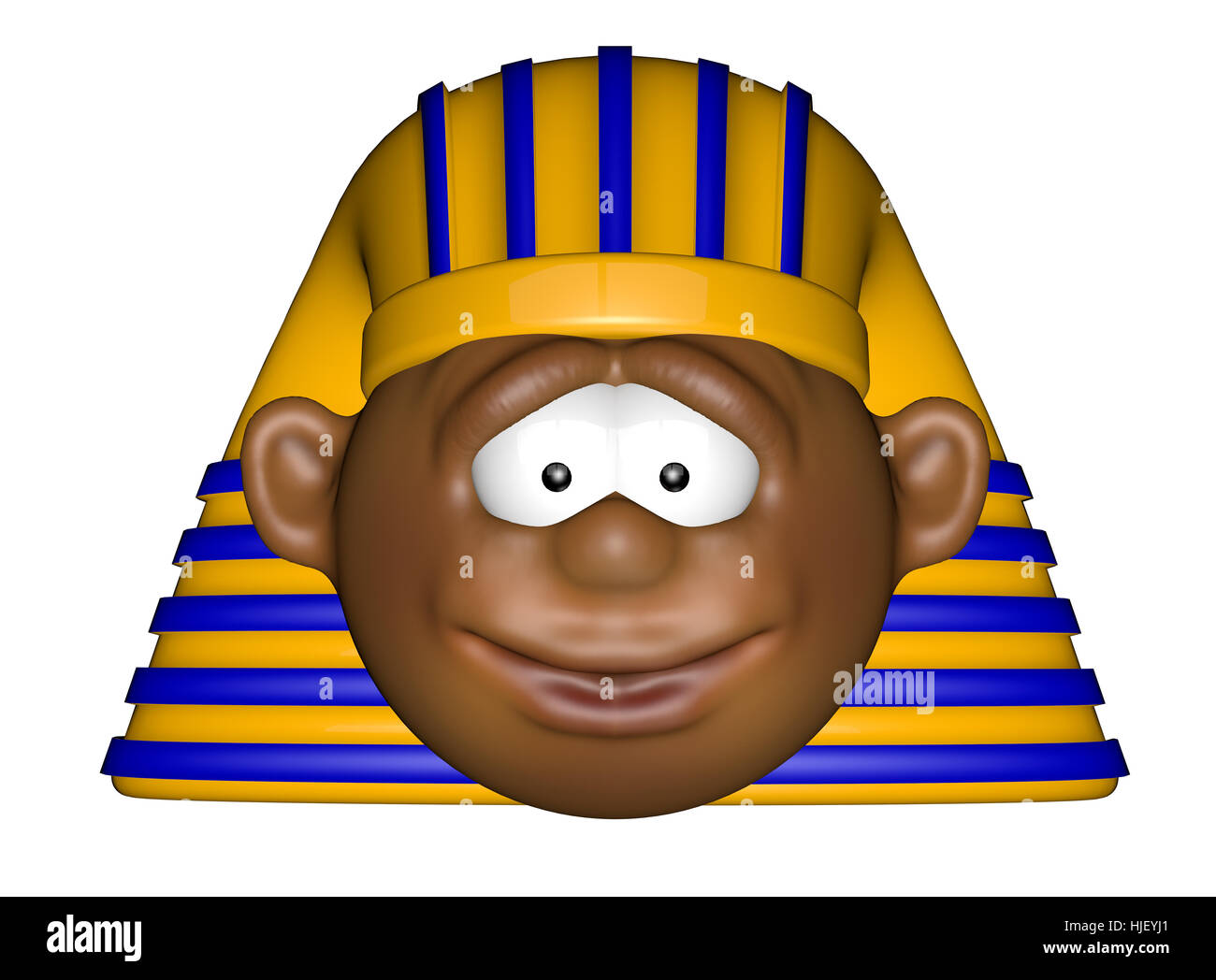 Fumetto, arguto, Egitto, divertente, cartoon, design, sagomatura, formazione, modello di forma, Foto Stock