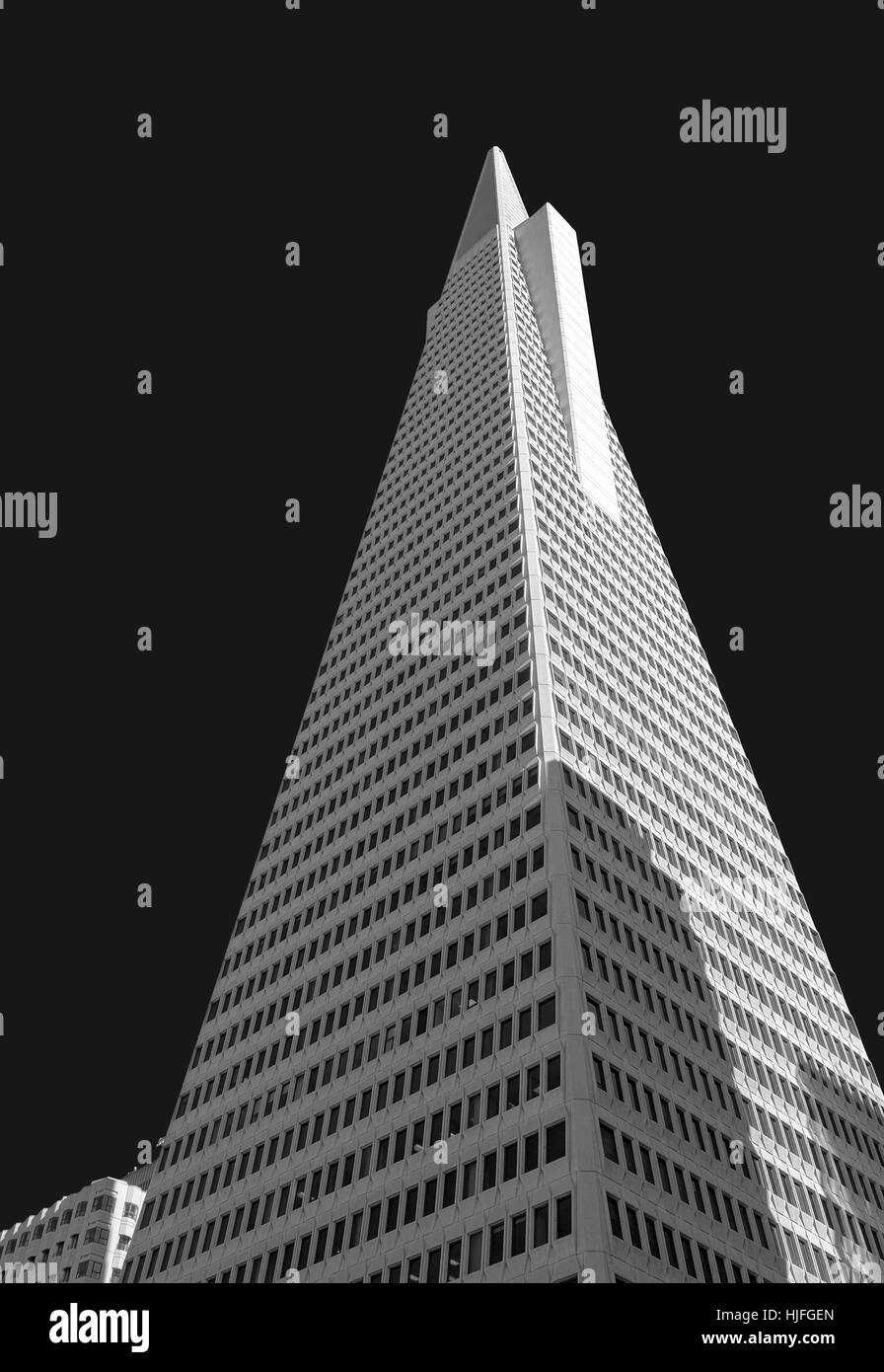 Torre, piramide, skyline, stile di costruzione, Architettura, architettonico Foto Stock