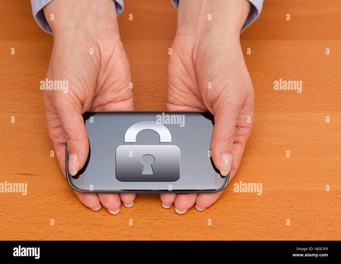 Sicurezza dei dati - privacy Foto Stock