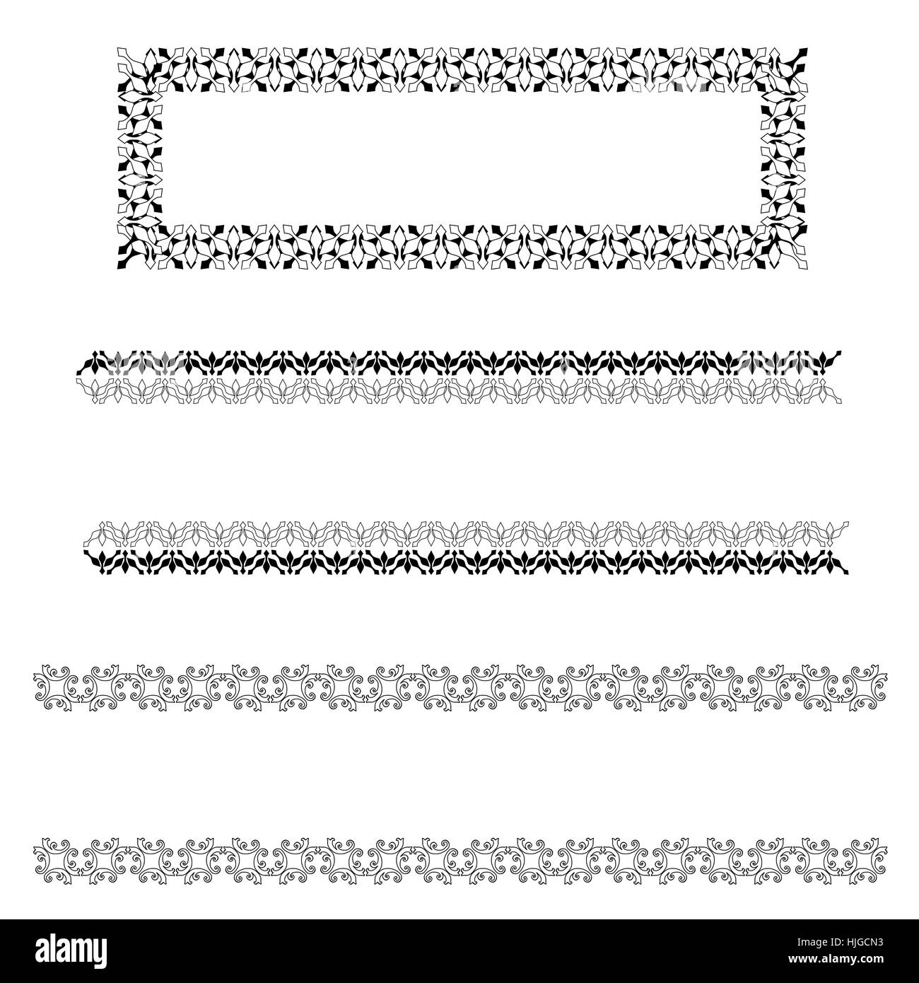 Saluto, antiquariato e vintage, illustrazione, il palloncino, decorazione, silhouette, Foto Stock