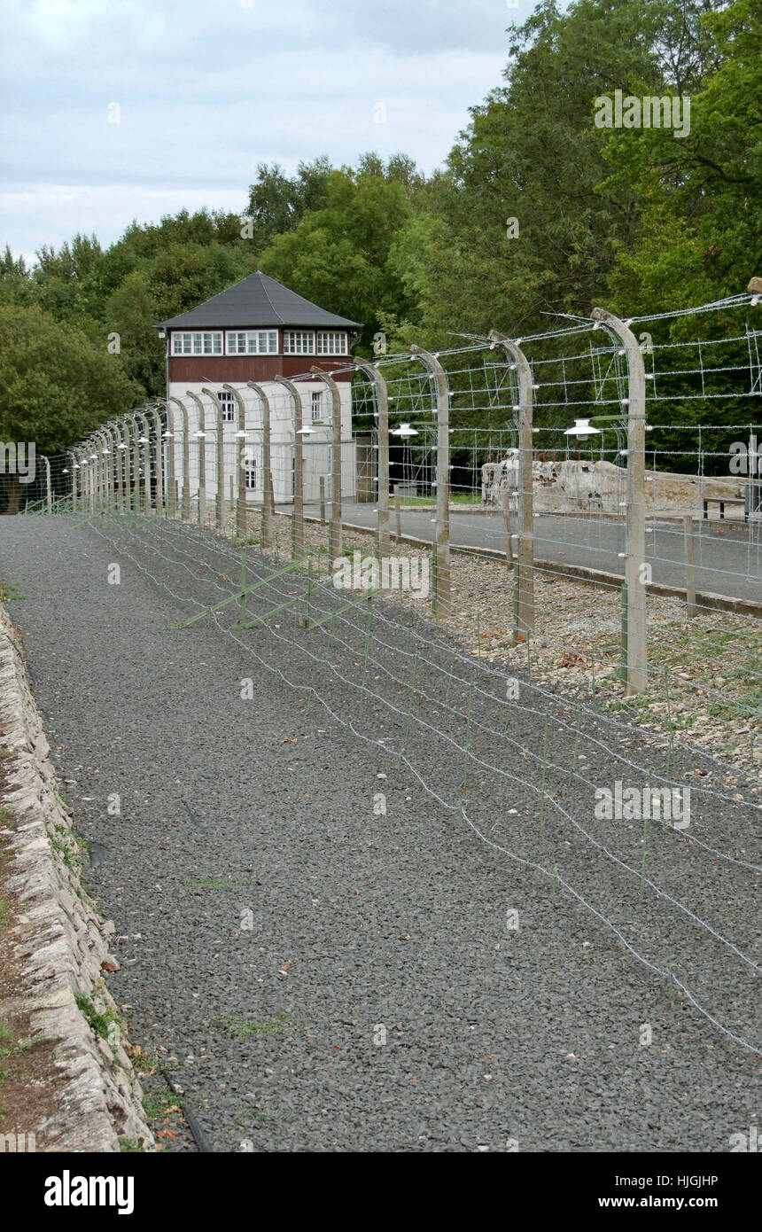 A buchenwald campo di concentramento Foto Stock