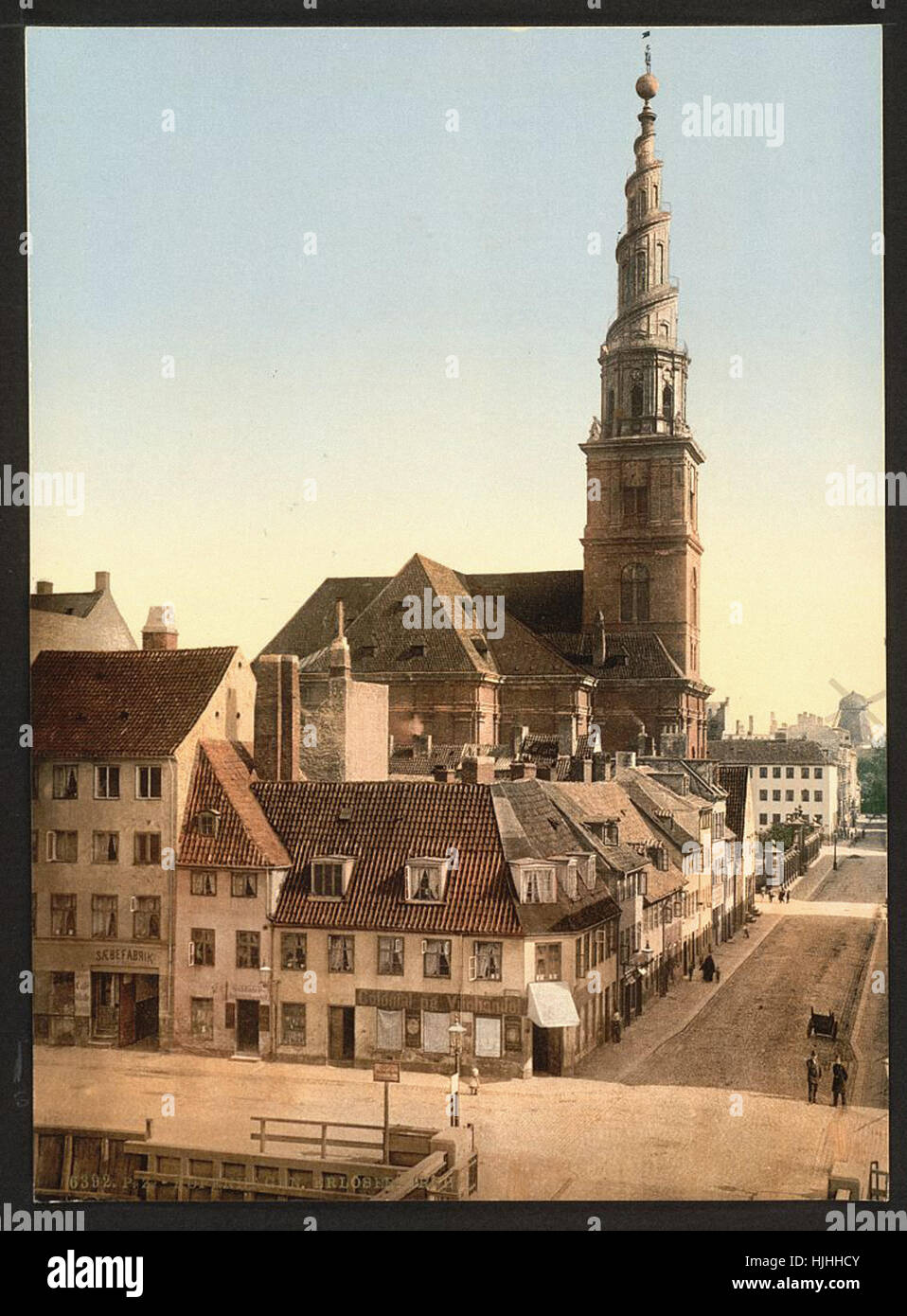 Salvatore, Copenaghen, Danimarca - Photochrom XIX SECOLO Foto Stock