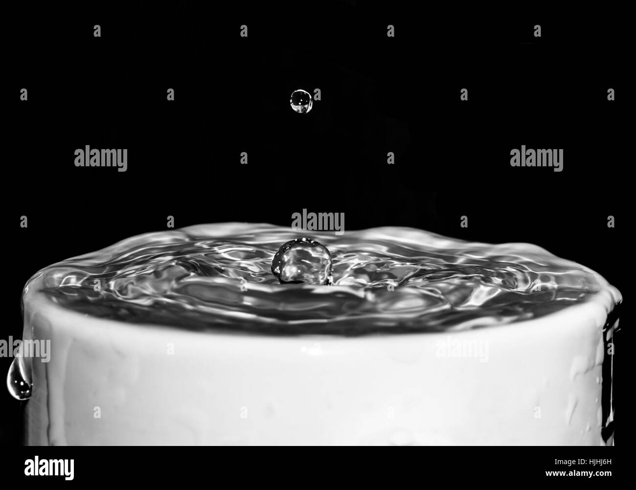 Goccia d'acqua, still life Foto Stock