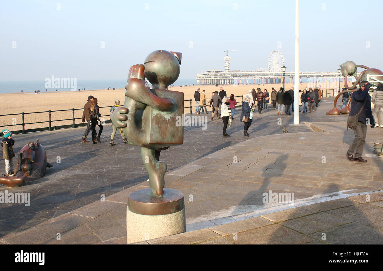 Beelden aan Zee - "Immagini/sculture del mare" - Museo in Scheveningen distretto di Den Haag (L'Aia), Paesi Bassi Foto Stock
