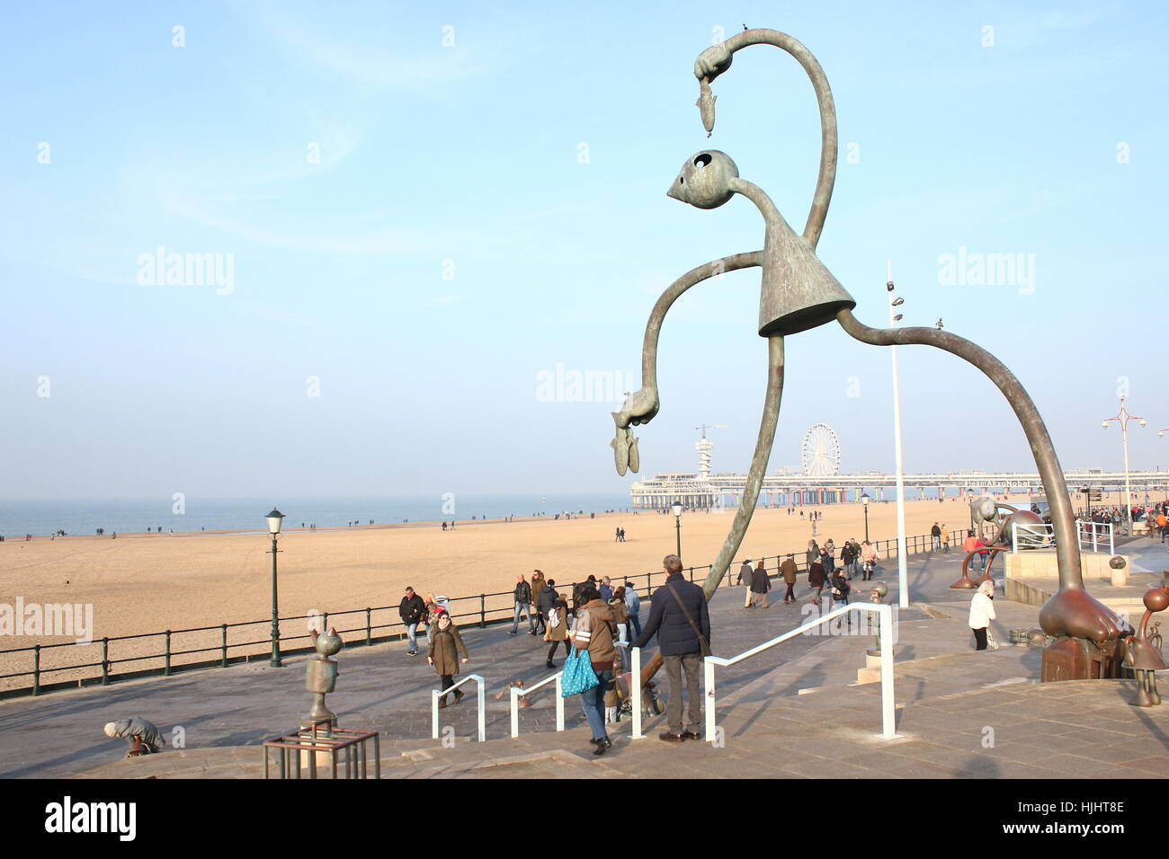 Beelden aan Zee - "Immagini/sculture del mare" - Museo in Scheveningen distretto di Den Haag (L'Aia), Paesi Bassi Foto Stock