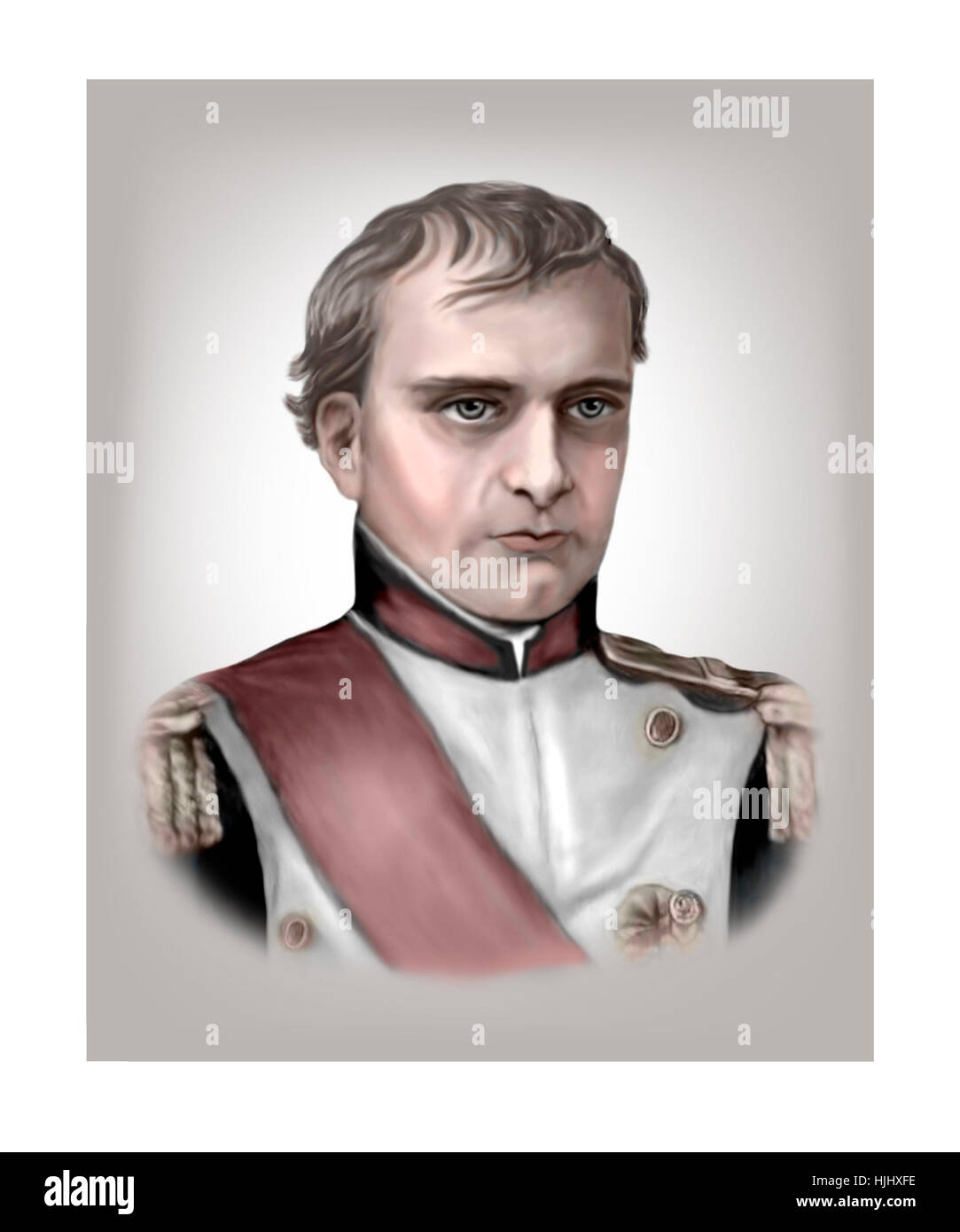 Napoleone Bonaparte, 1769-1821, militare, leader politici Foto Stock