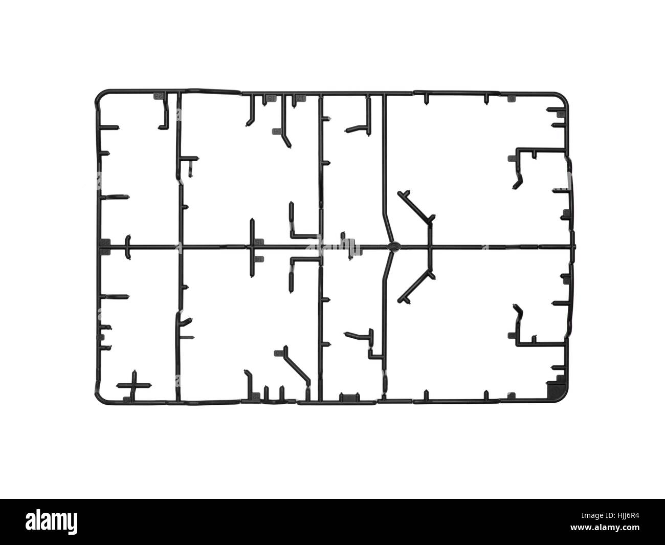 Blu, oggetto, arte, isolato, grafica, colore, modello, design, progetto concetto, Foto Stock