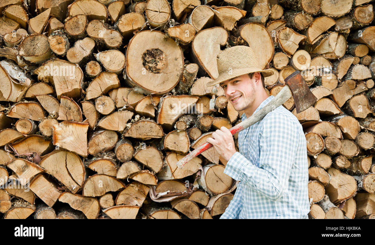 Guy, ridere, risate, ridere, twit, risatina, sorriso, sorridente, risate, Foto Stock